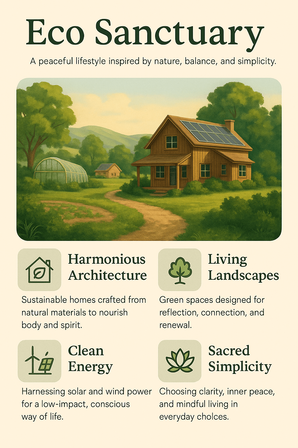 Eco Sanctuary Poster 2